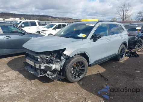 2023 Honda Cr-V Hybrid Sport из США, поврежденный, VIN 7FARS5H54PE001599